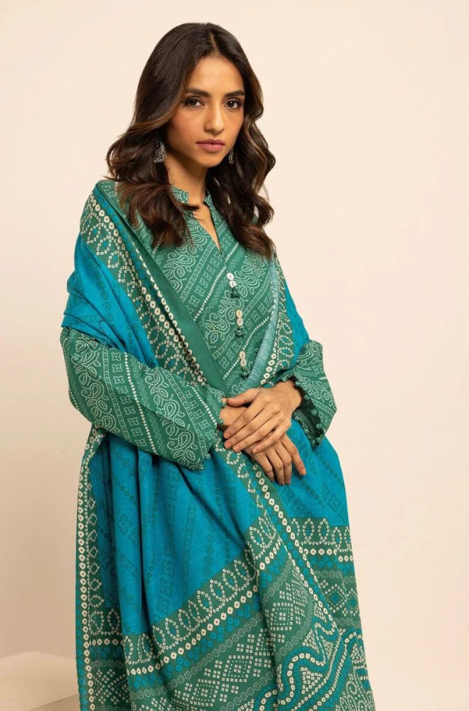 Khaddi Embroidered suits