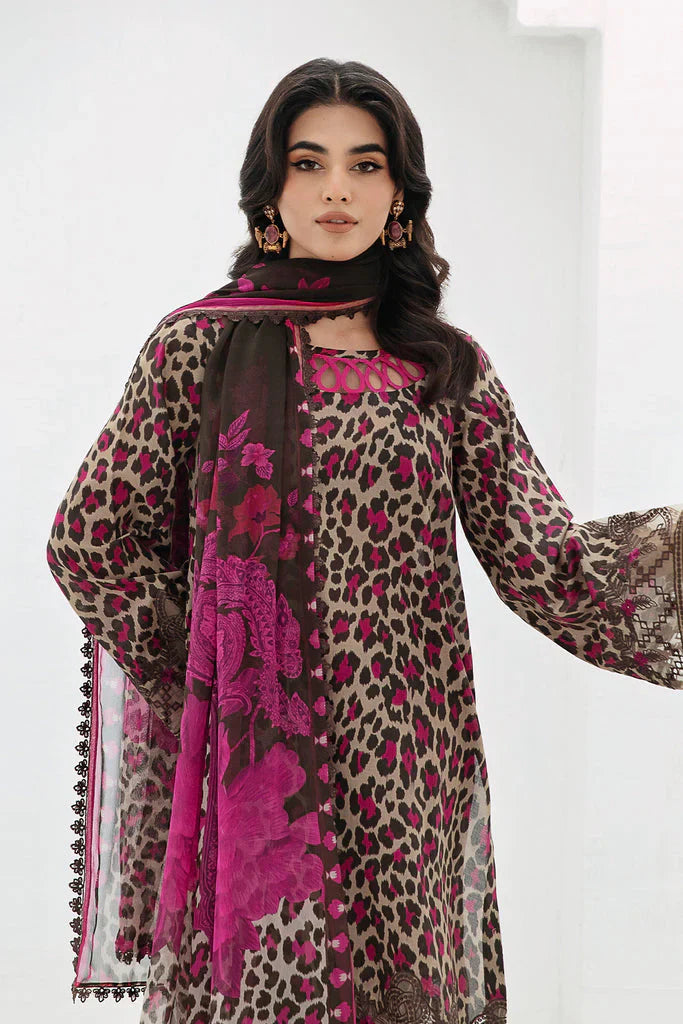 Baroque brand Digital Printed 3pc Winter Collection 2k24